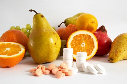 Healthy fruit and vitamin complex for male enhancement
