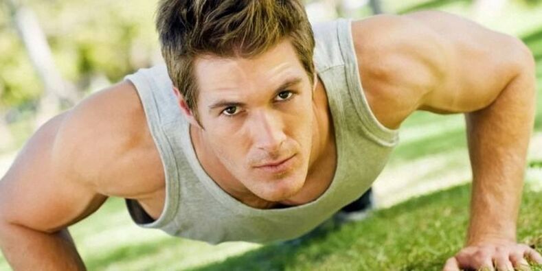 Push-ups to increase strength