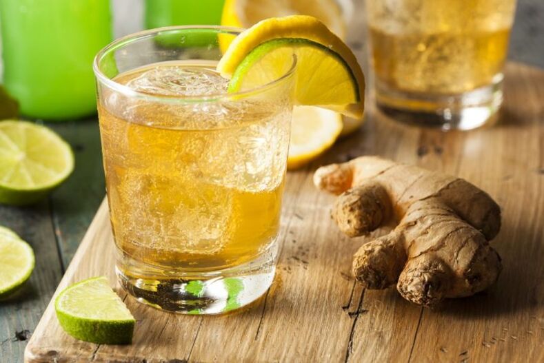 Drink with ginger and lemon for increased benefits