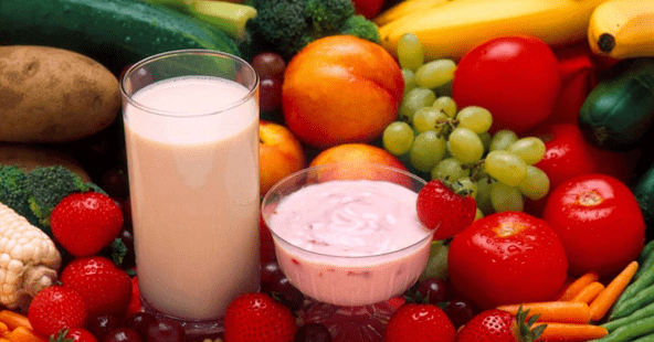 Potency of Yogurt Vegetables and Fruits